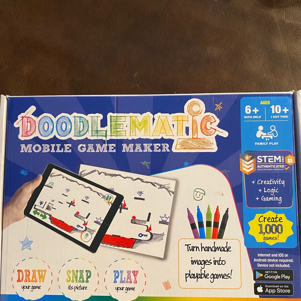 DoodleMatic Mobile Game Maker. Brand New.